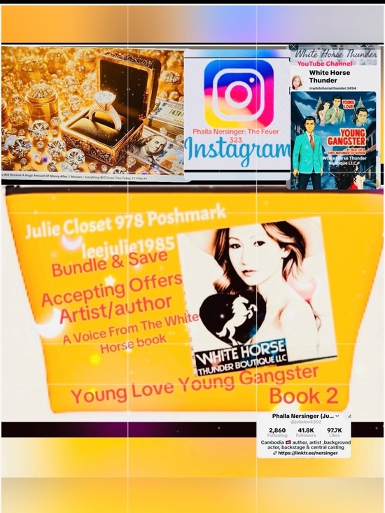 ( #0389) Autograph A Hard Copy “ A Voice from the White Horse Book” by Julie Lee - Picture 16 of 16